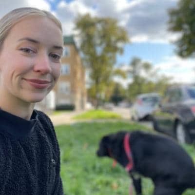 Bridget M. - Stay at Home Dog Mom banner